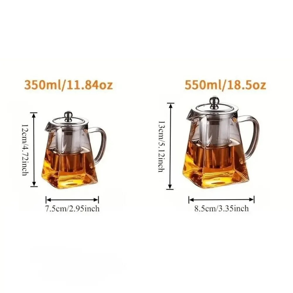 Brewing Tea Kettle with Stainless Steel Filter Thickened Heat-Resistant Large Ca